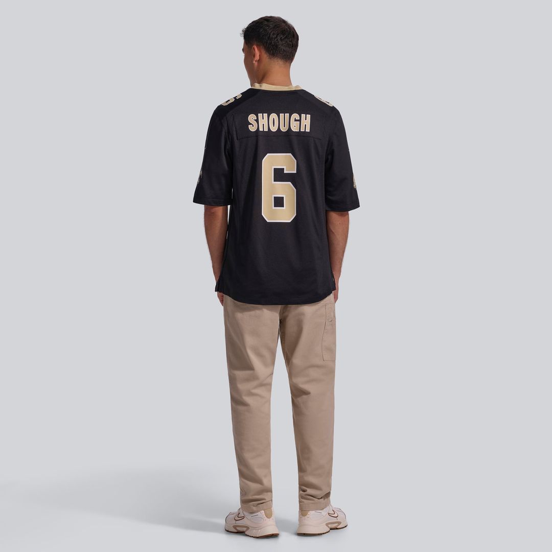 Tyler Shough New Orleans Saints Jersey - Black