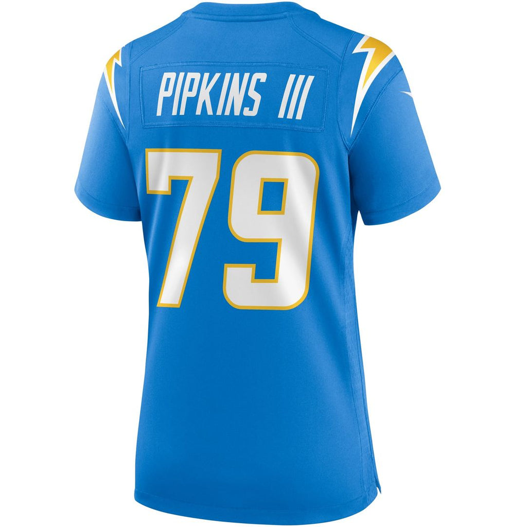 Trey Pipkins III Los Angeles Chargers Women's Jersey - Powder Blue