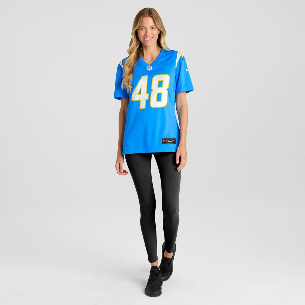Bud Dupree Los Angeles Chargers Women's Team Jersey - Powder Blue