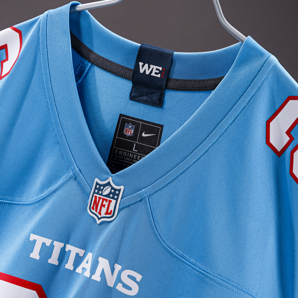 Tennessee Titans Game Custom Jersey - White