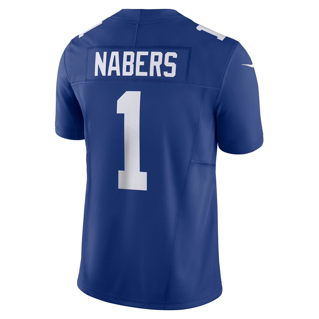 Malik Nabers New York Giants Jersey - Royal
