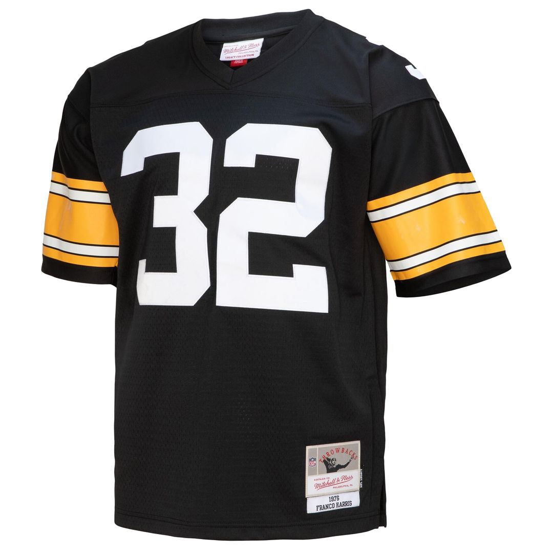 Franco Harris Pittsburgh Steelers Legacy Jersey - Black