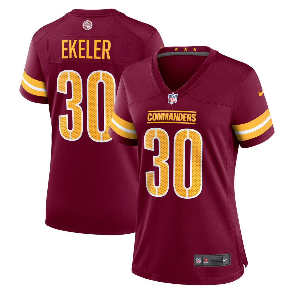 Austin Ekeler Washington Commanders Women's Jersey - Burgundy
