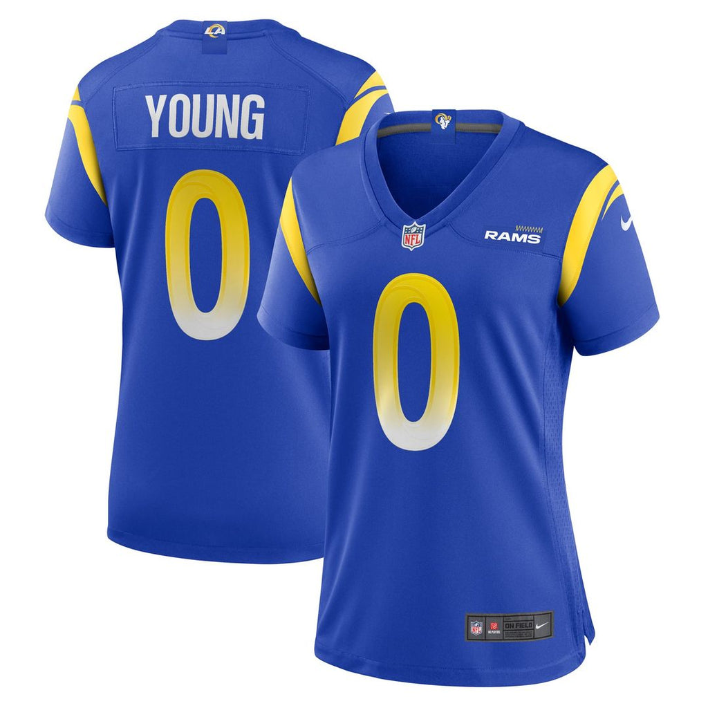 Byron Young Los Angeles Rams Women's Home Jersey - Royal