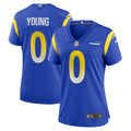 Byron Young Los Angeles Rams Women's Home Jersey - Royal