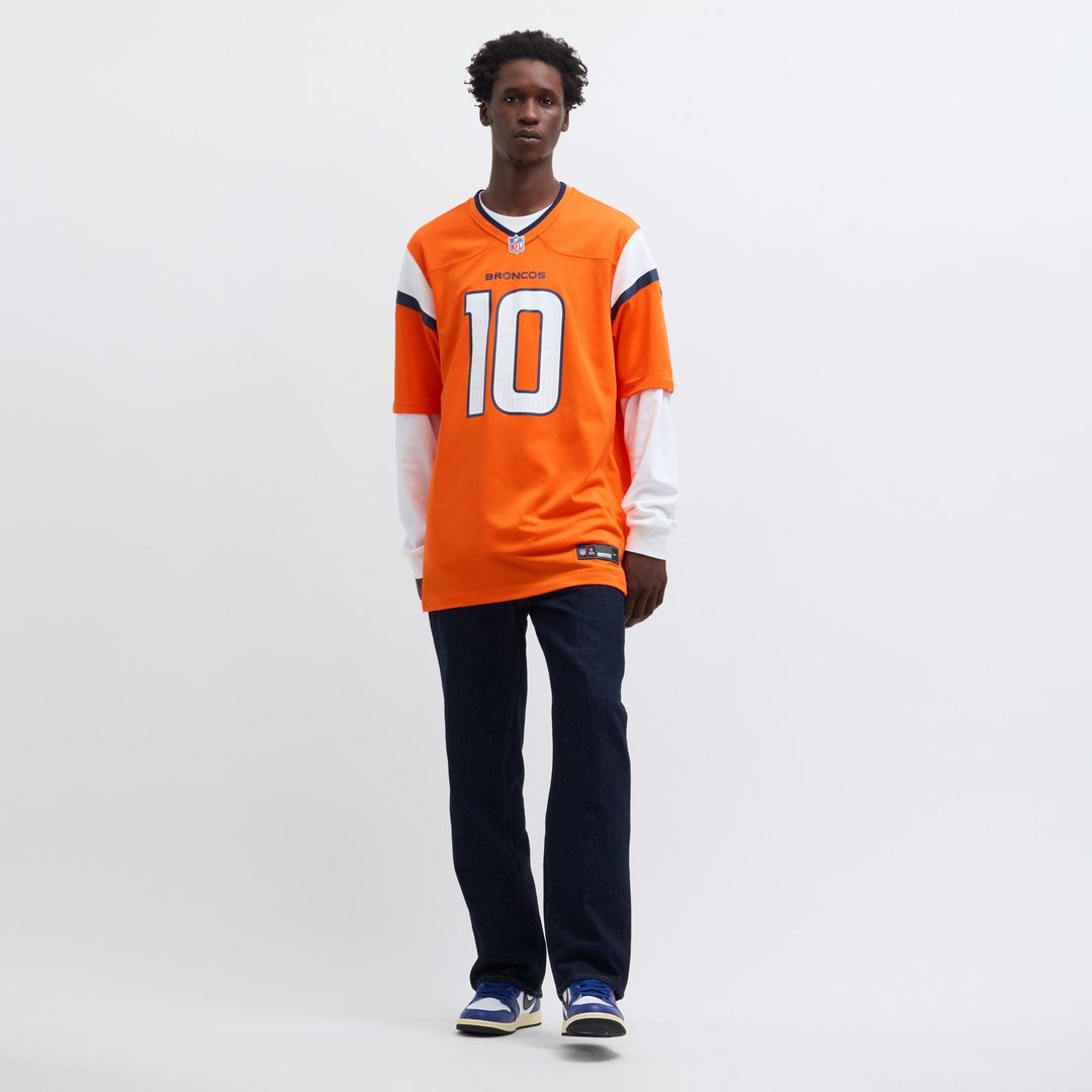 Bo Nix Denver Broncos Alternate Jersey - Navy