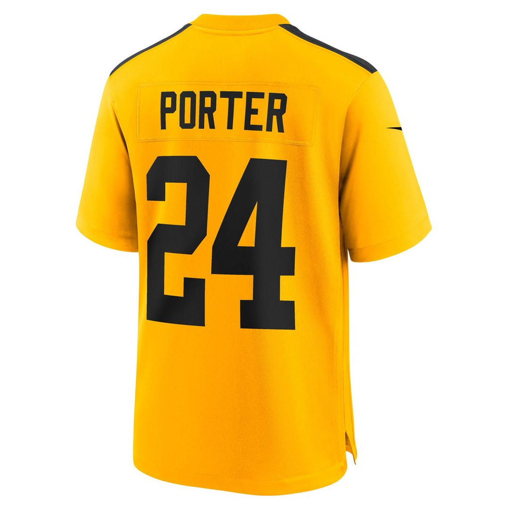 Joey Porter Jr. Pittsburgh Steelers Youth Alternate 1933 Throwback Jersey - Gold