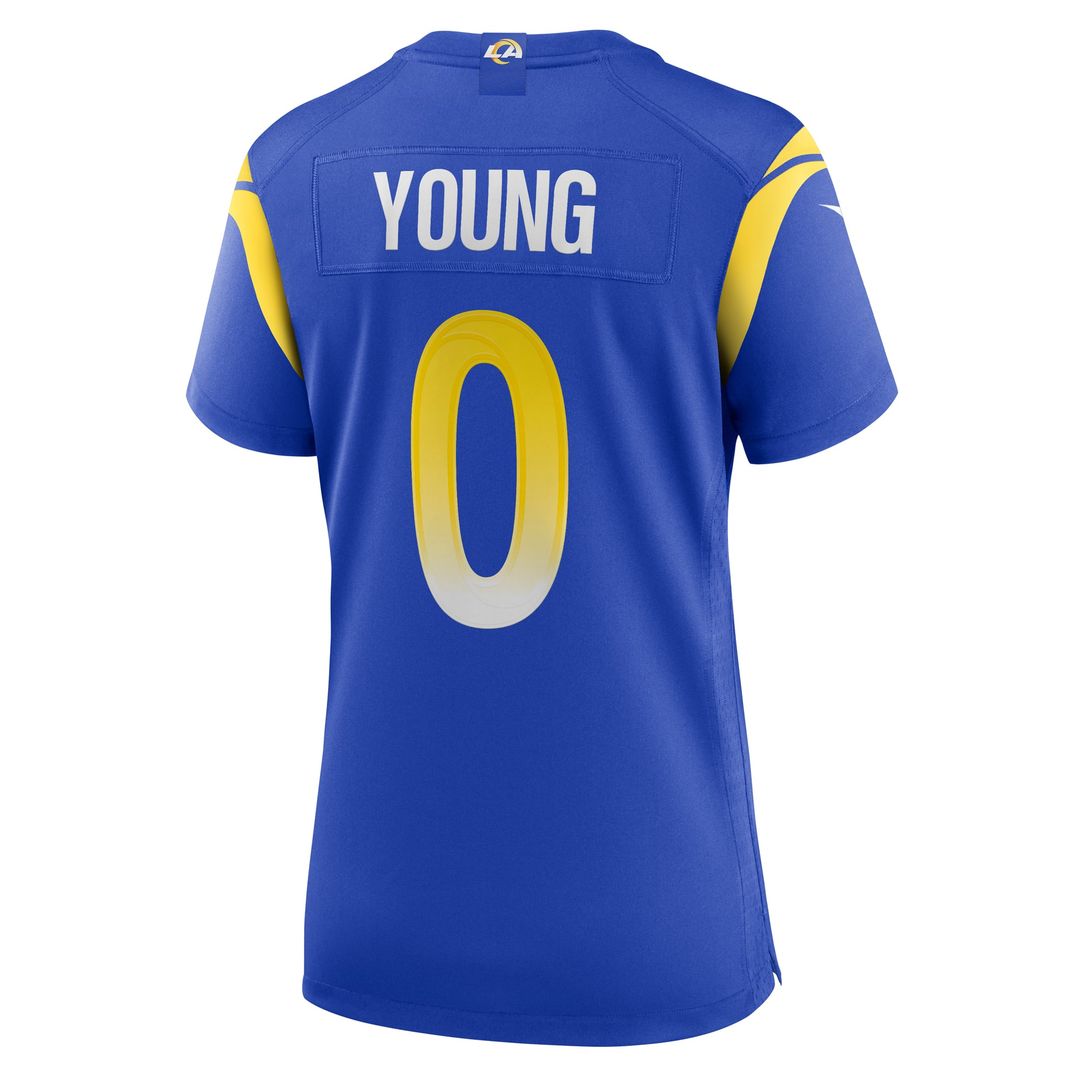 Byron Young Los Angeles Rams Women's Home Jersey - Royal