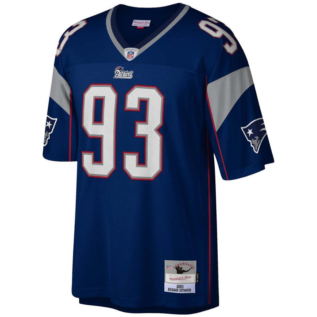 Richard Seymour New England Patriots Legacy Jersey - Navy