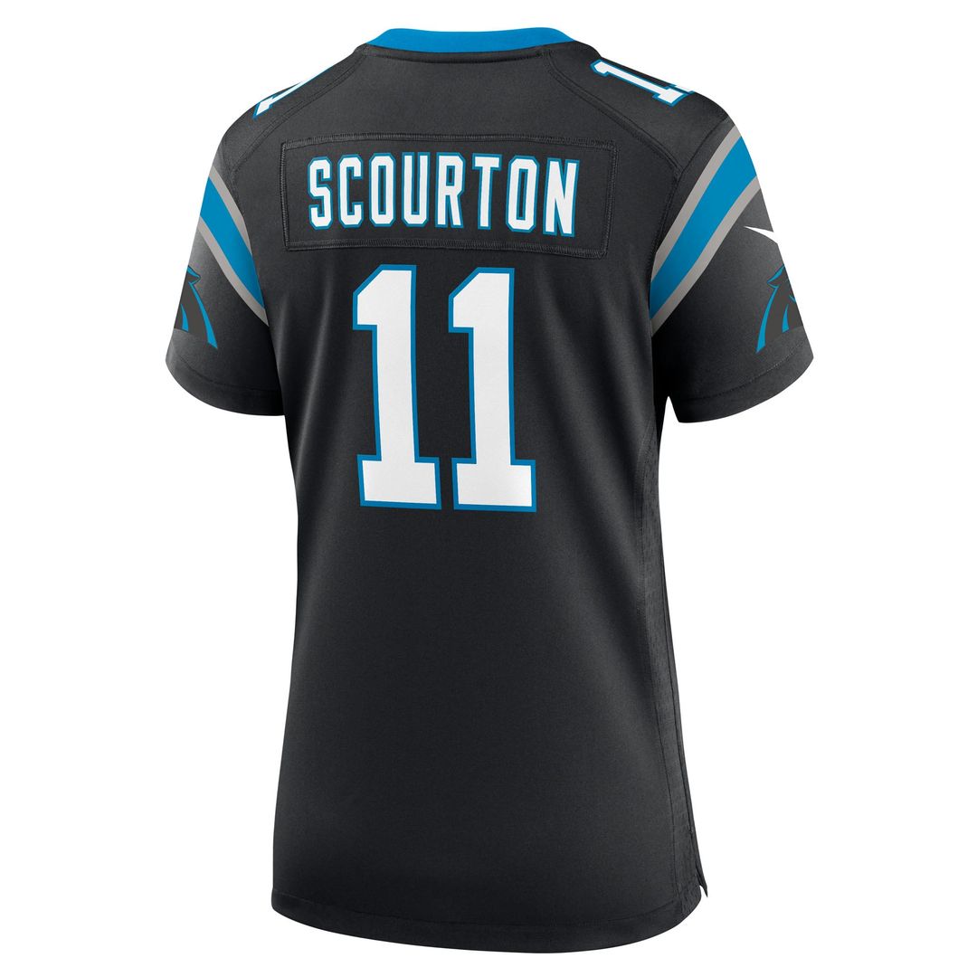Nic Scourton Carolina Panthers Women's Team Jersey - Black