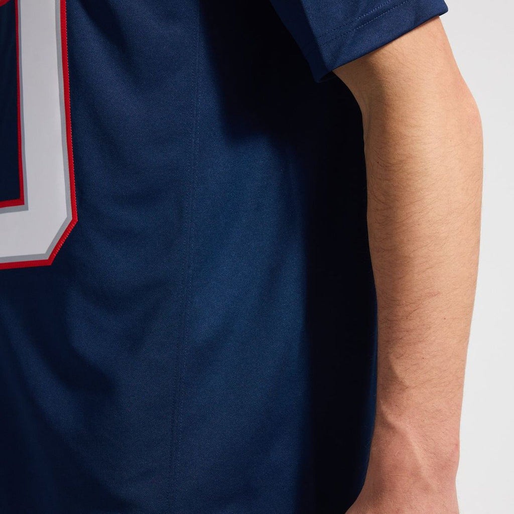 Drake Maye New England Patriots Team Stitched Jersey - Navy