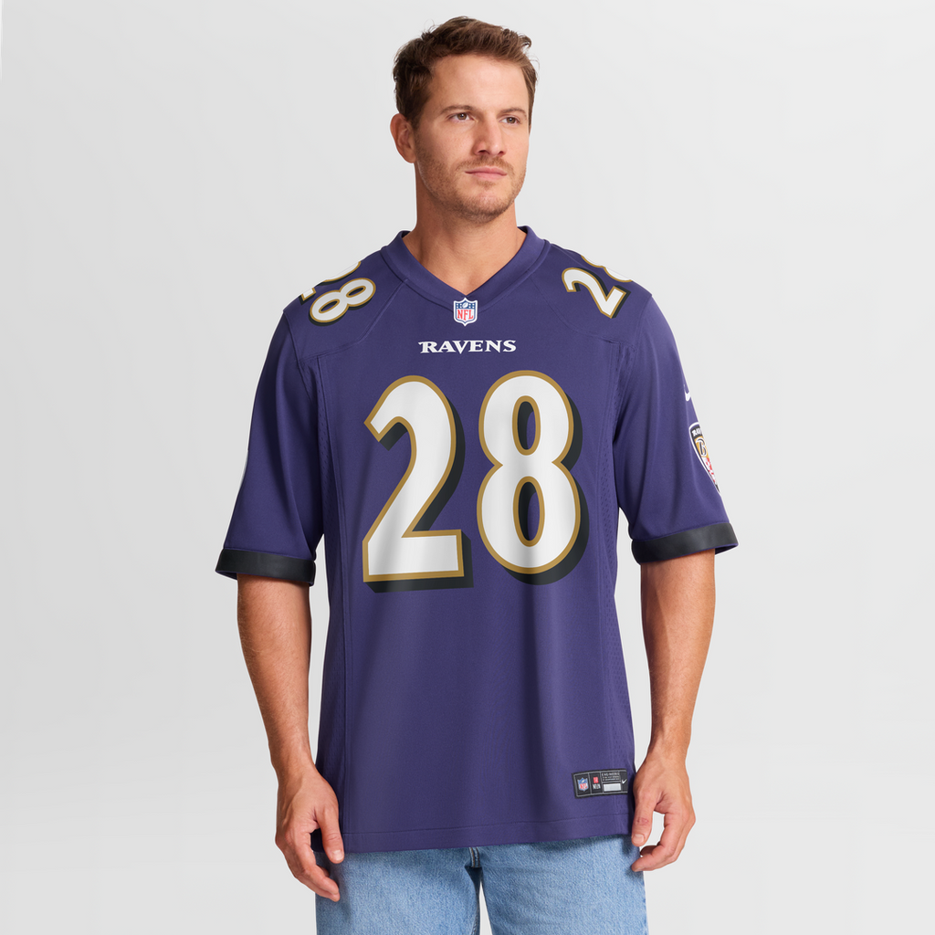 Taven Bryan Baltimore Ravens Team Jersey - Purple
