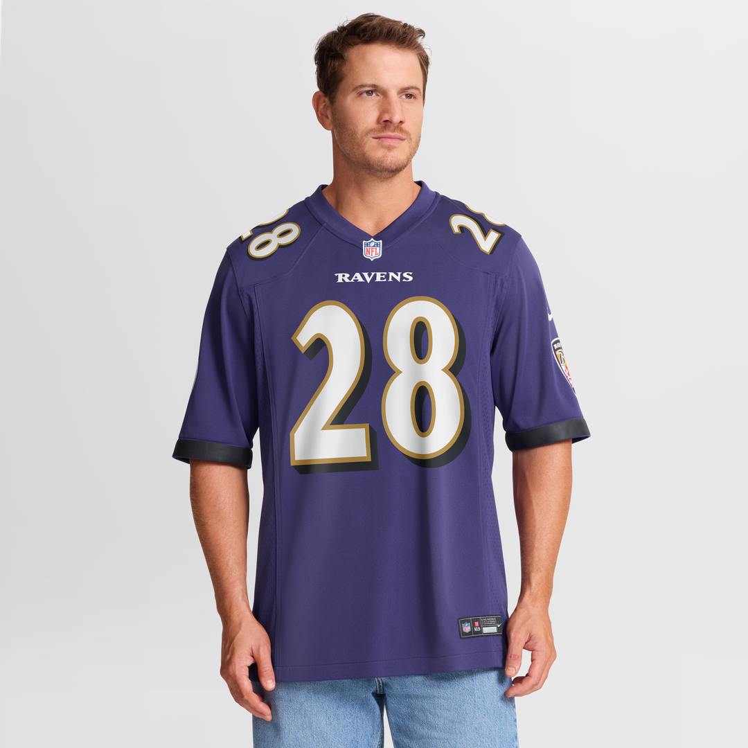 Taven Bryan Baltimore Ravens Team Jersey - Purple