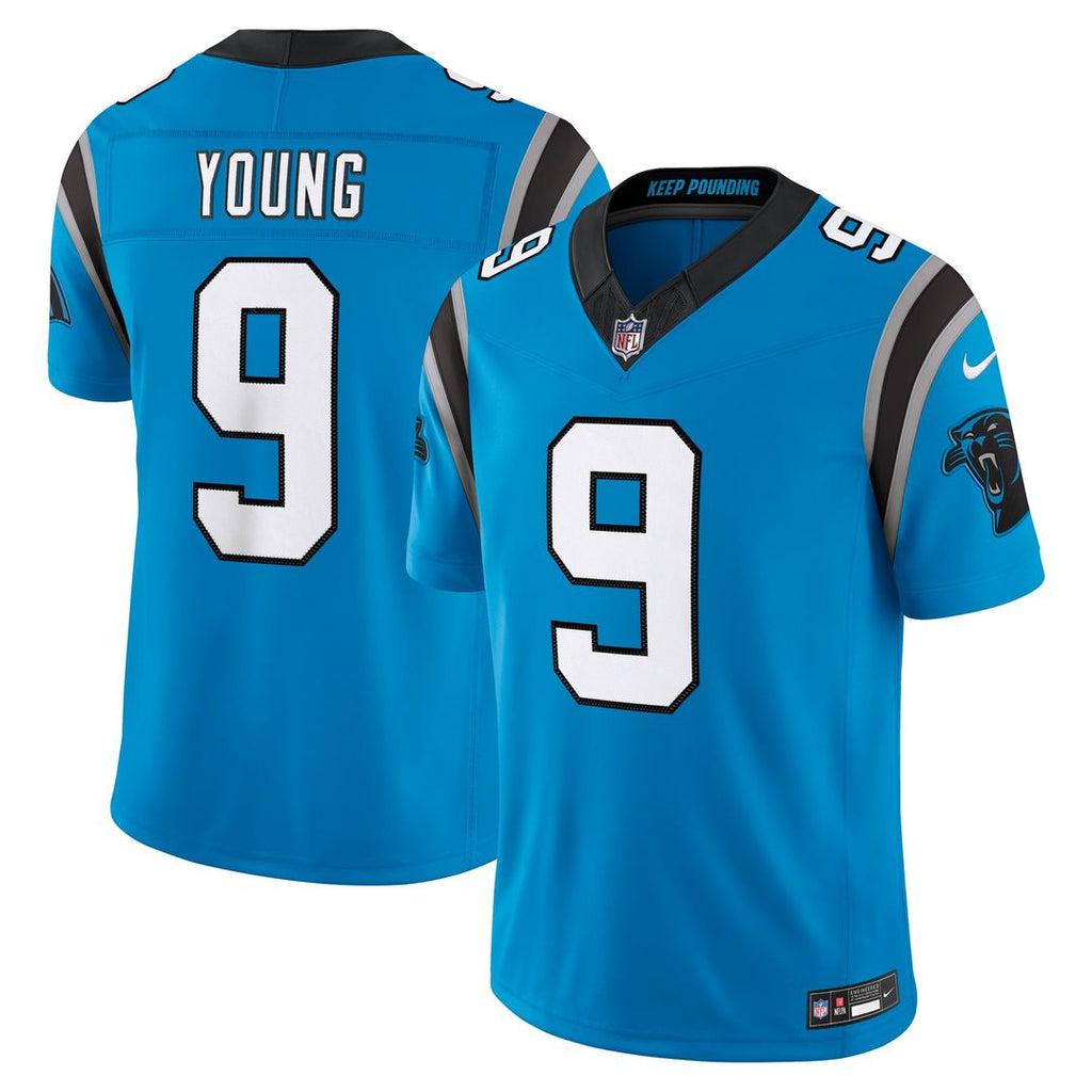 Bryce Young Carolina Panthers Alternate Stitched Jersey - Blue