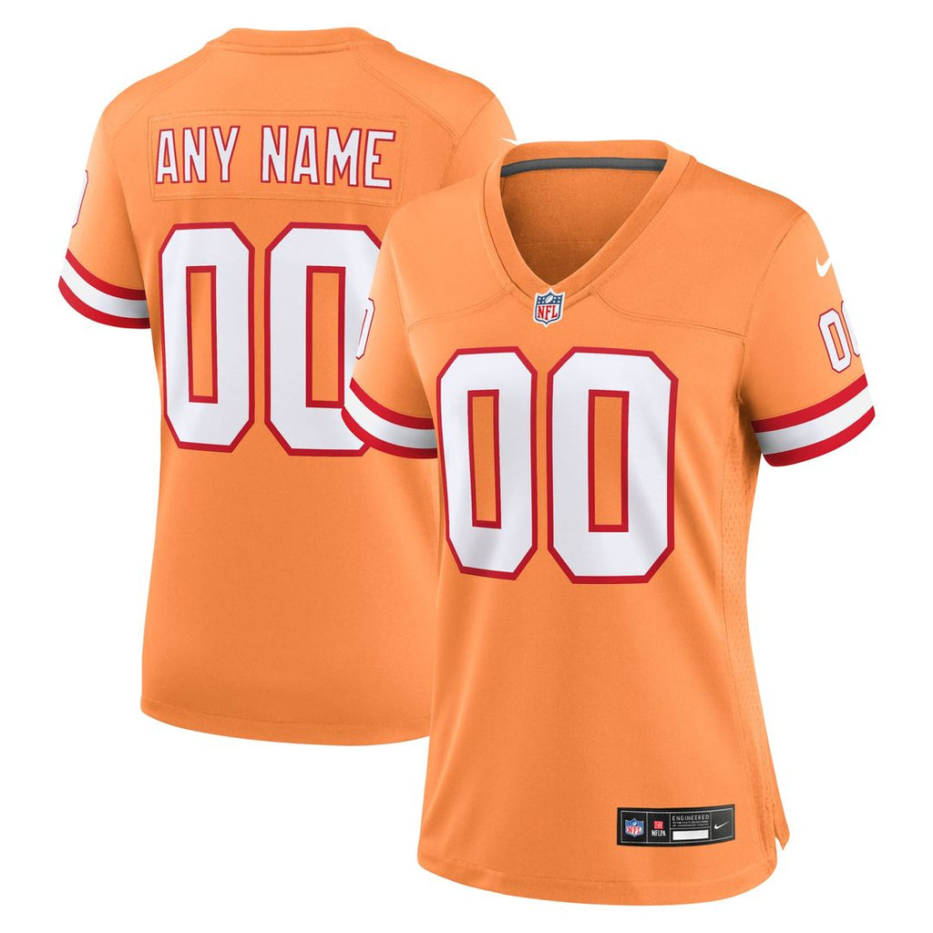 Tampa Bay Buccaneers Women's Custom Jersey - Red