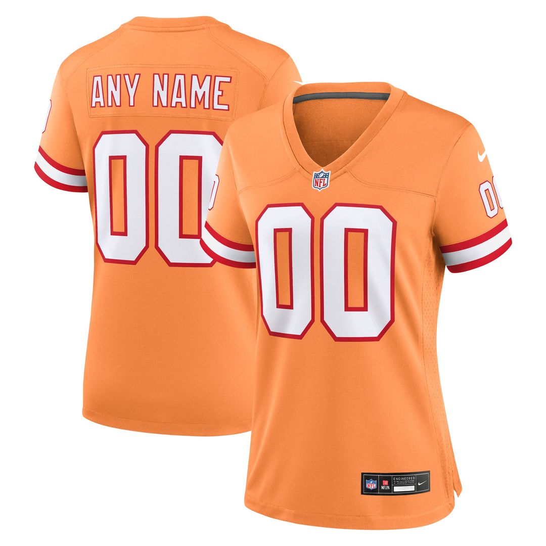 Tampa Bay Buccaneers Women's Custom Jersey - Red