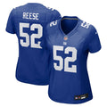 Arvell Reese New York Giants Women's Jersey - Royal