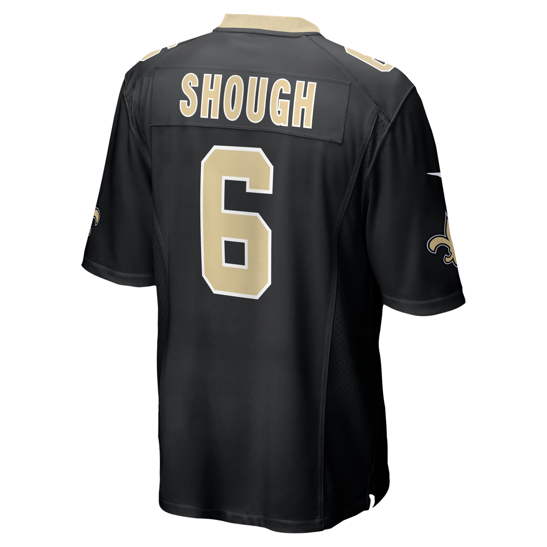 Tyler Shough New Orleans Saints Jersey - Black