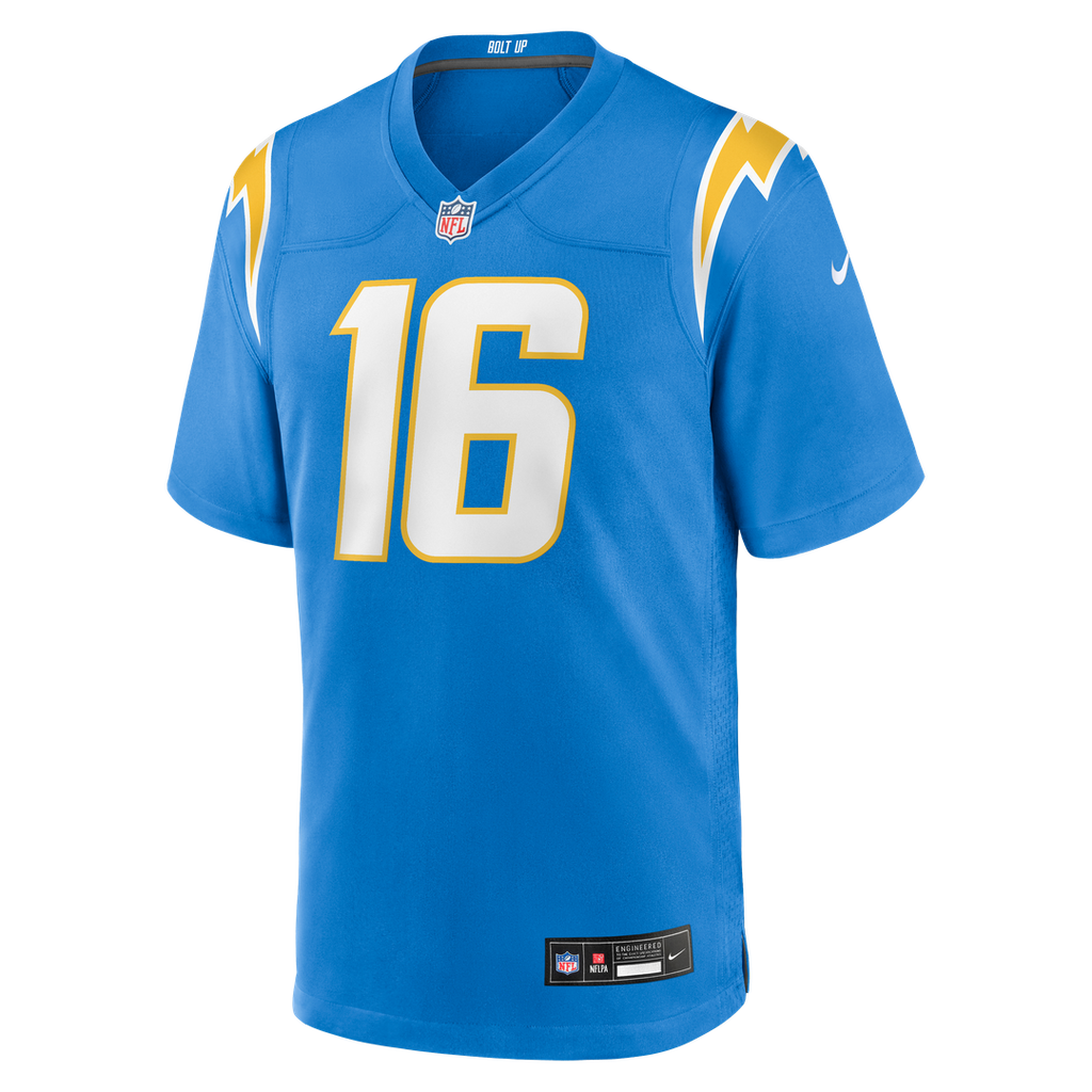 JK Scott Los Angeles Chargers Jersey - Powder Blue