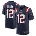 Tom Brady New England Patriots Game Retired Player Jersey - Navy