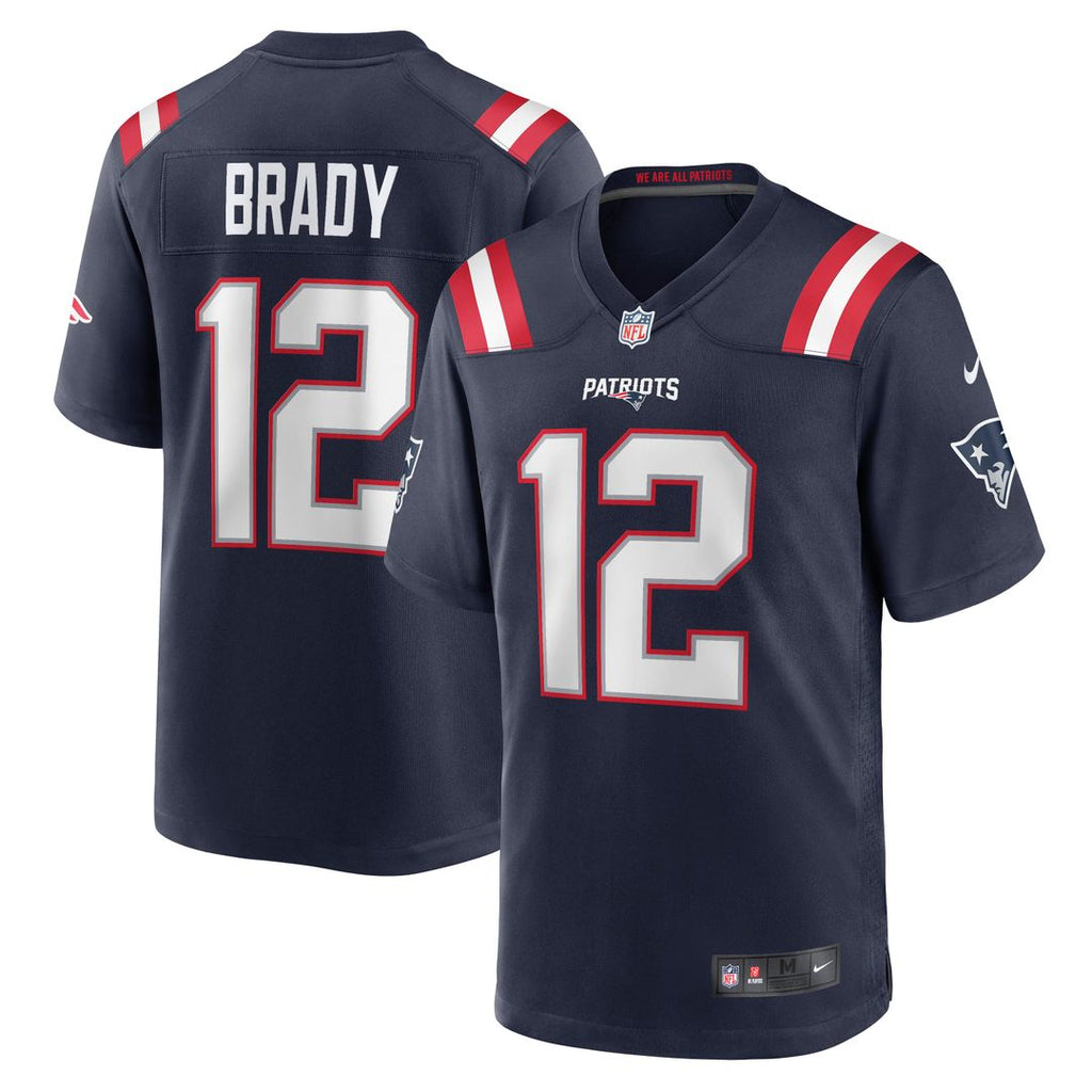 Tom Brady New England Patriots Retired Jersey - White