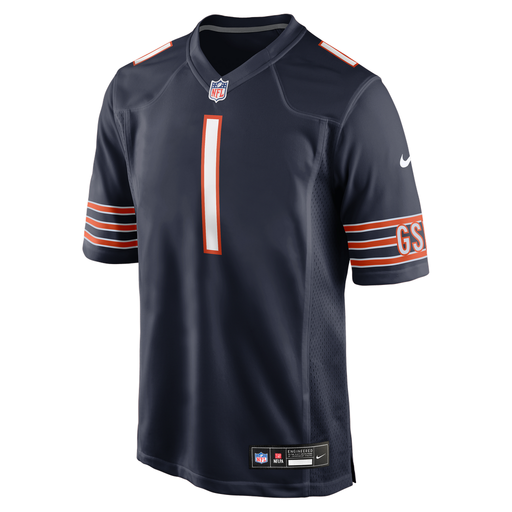 Number 1 Dad Chicago Bears Jersey - Navy