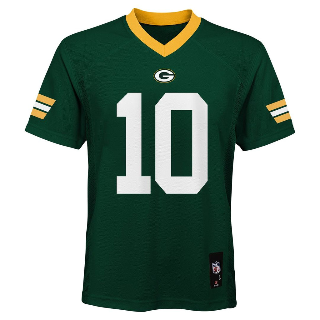 Love Green Bay Packers Youth Jersey - Green