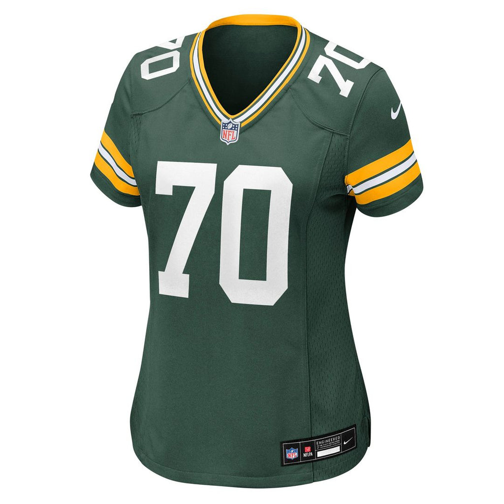 Darian Kinnard Green Bay Packers Women's Team Jersey - Green