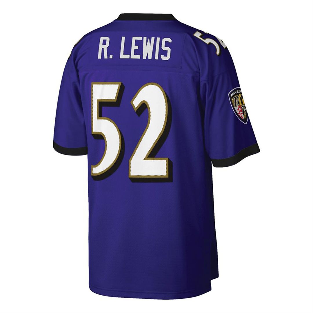Ray Lewis Baltimore Ravens Big & Tall 2000 Retired Player Jersey - Purple