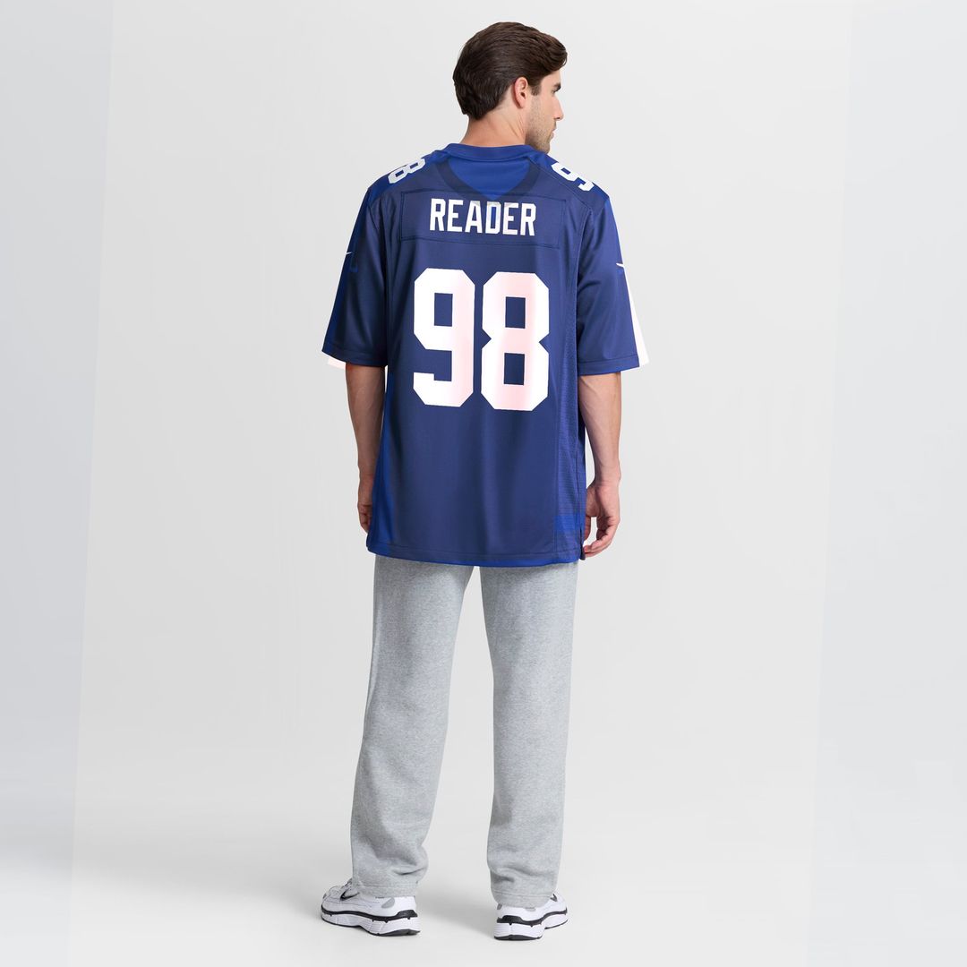D.J. Reader New York Giants Jersey - Royal