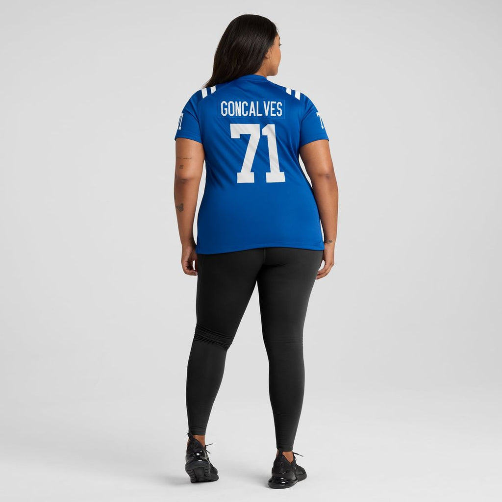 Matt Goncalves Indianapolis Colts Women's Jersey - Royal