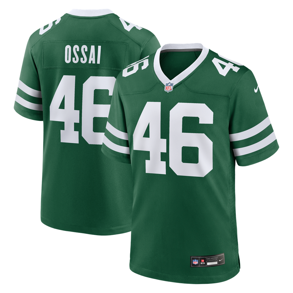 Joseph Ossai New York Jets Team Jersey - Legacy Green