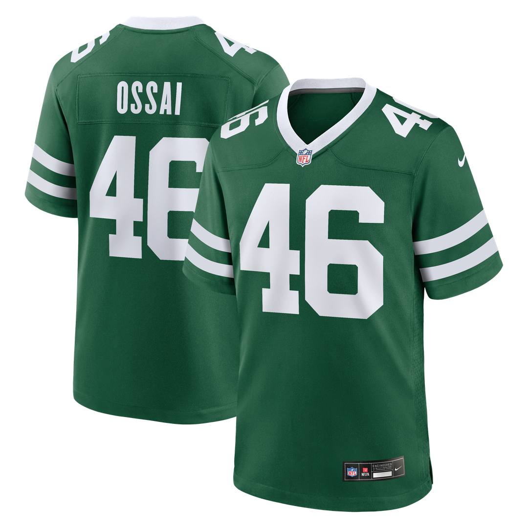Joseph Ossai New York Jets Team Jersey - Legacy Green