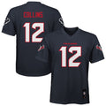 Nico Collins Houston Texans Youth Jersey - Navy