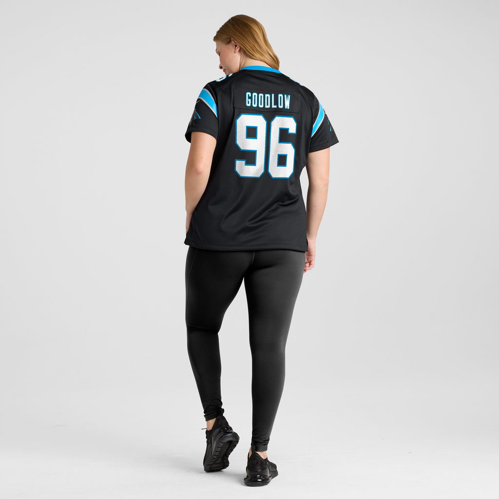 Anthony Goodlow Carolina Panthers Women's Team Jersey - Black