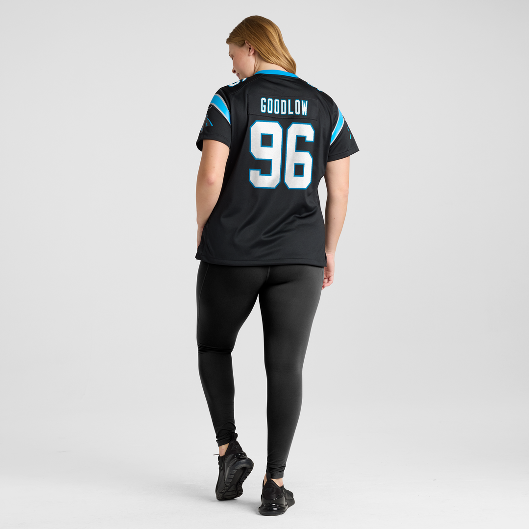 Anthony Goodlow Carolina Panthers Women's Team Jersey - Black
