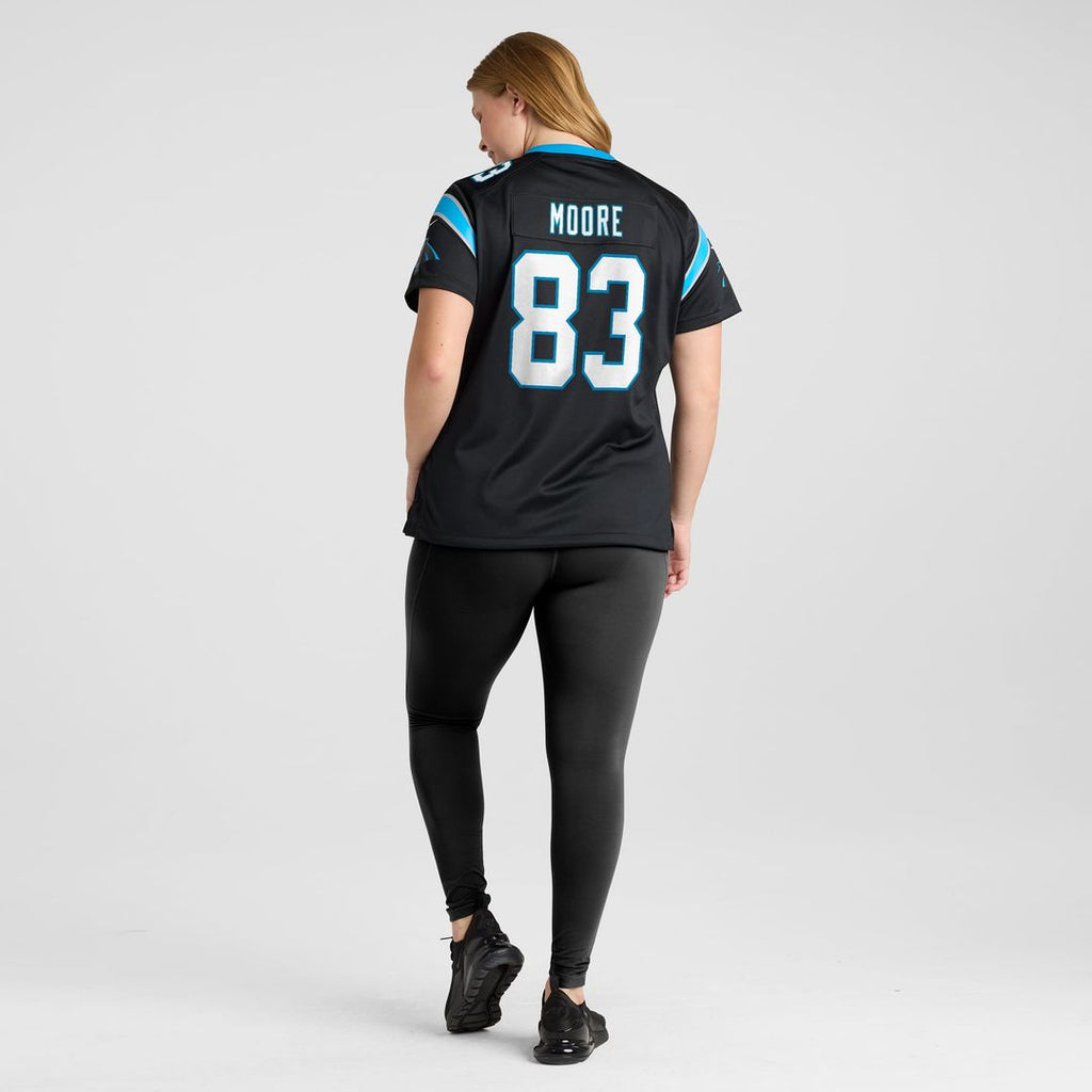 David Moore Carolina Panthers Women's Jersey - Black