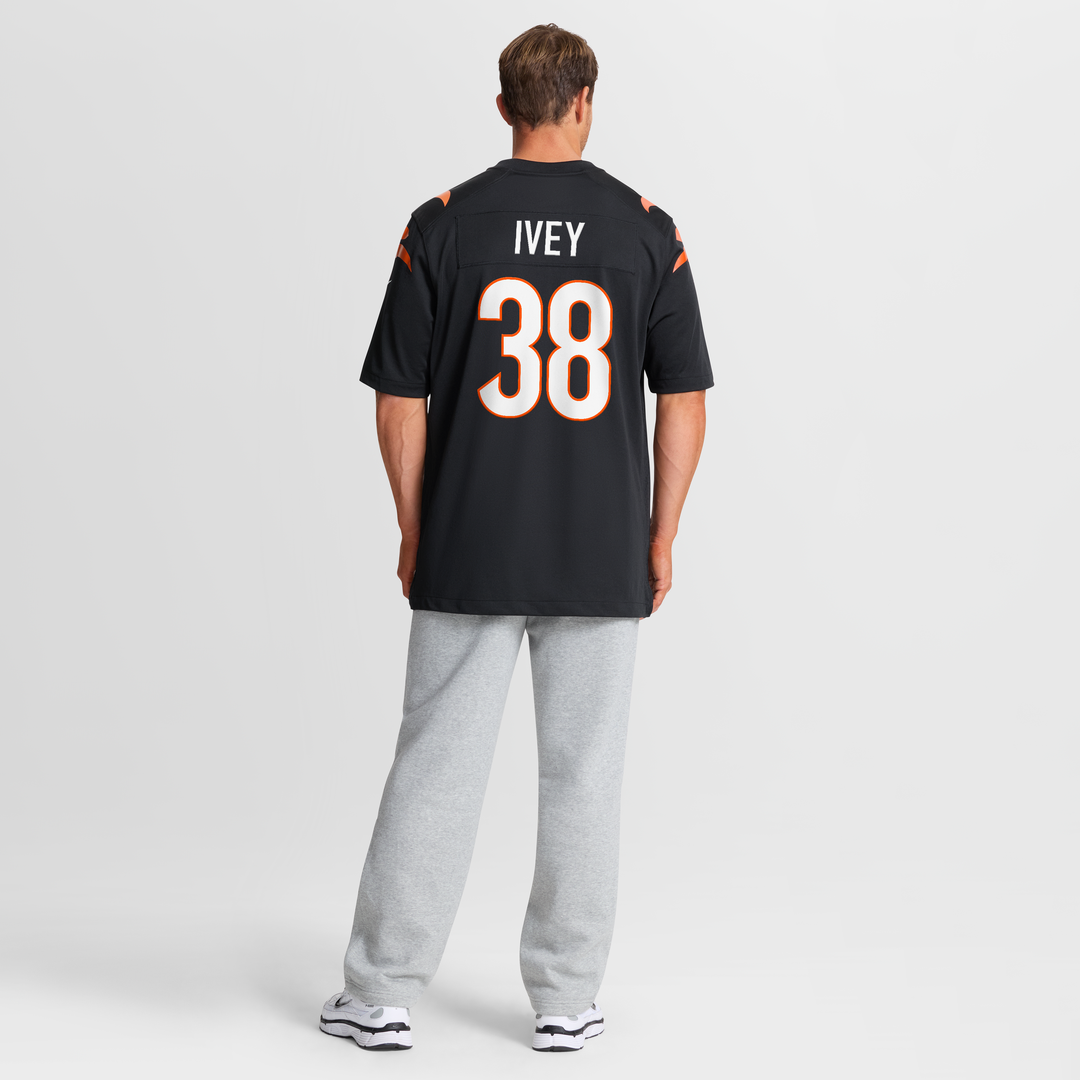 DJ Ivey Cincinnati Bengals Team Jersey - Black