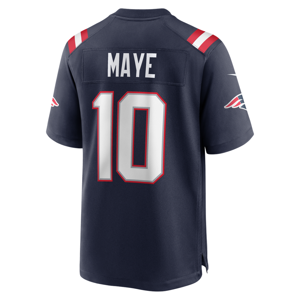 Drake Maye New England Patriots Player Jersey - White