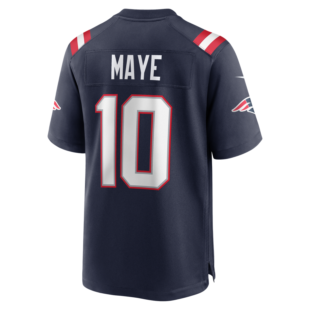 Drake Maye New England Patriots Player Jersey - White
