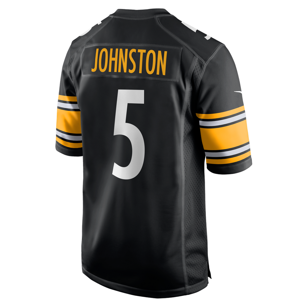 Cameron Johnston Pittsburgh Steelers Jersey - Black