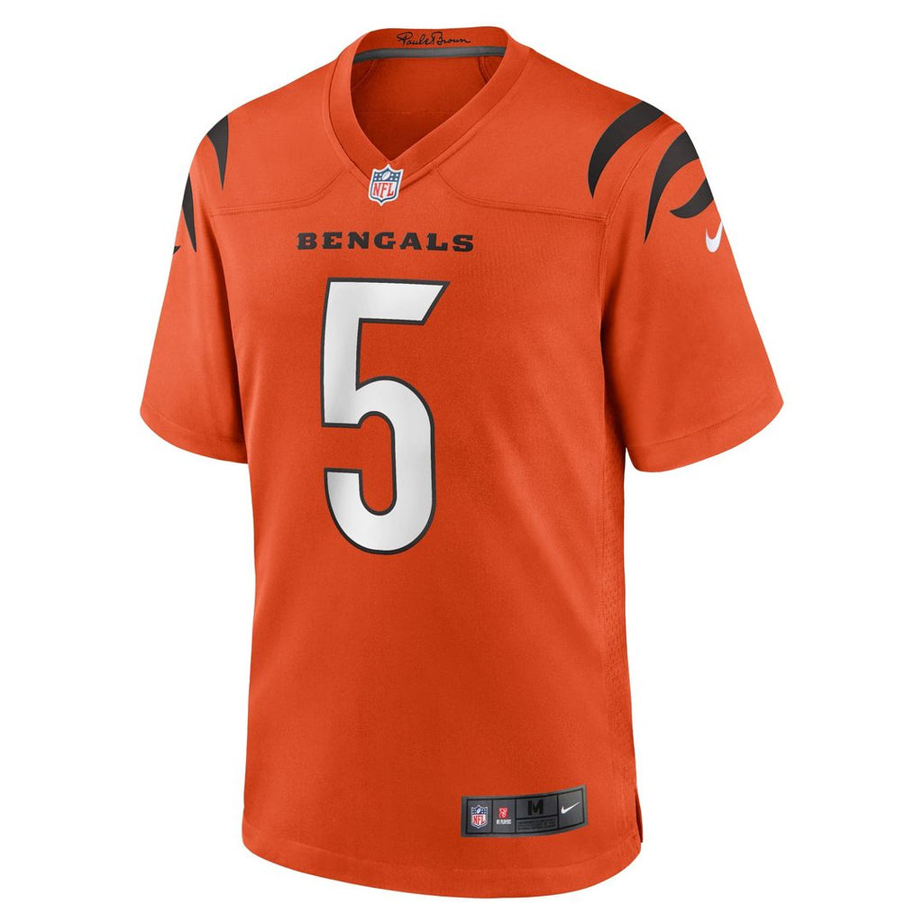 Tee Higgins Cincinnati Bengals Alternate Jersey - Orange