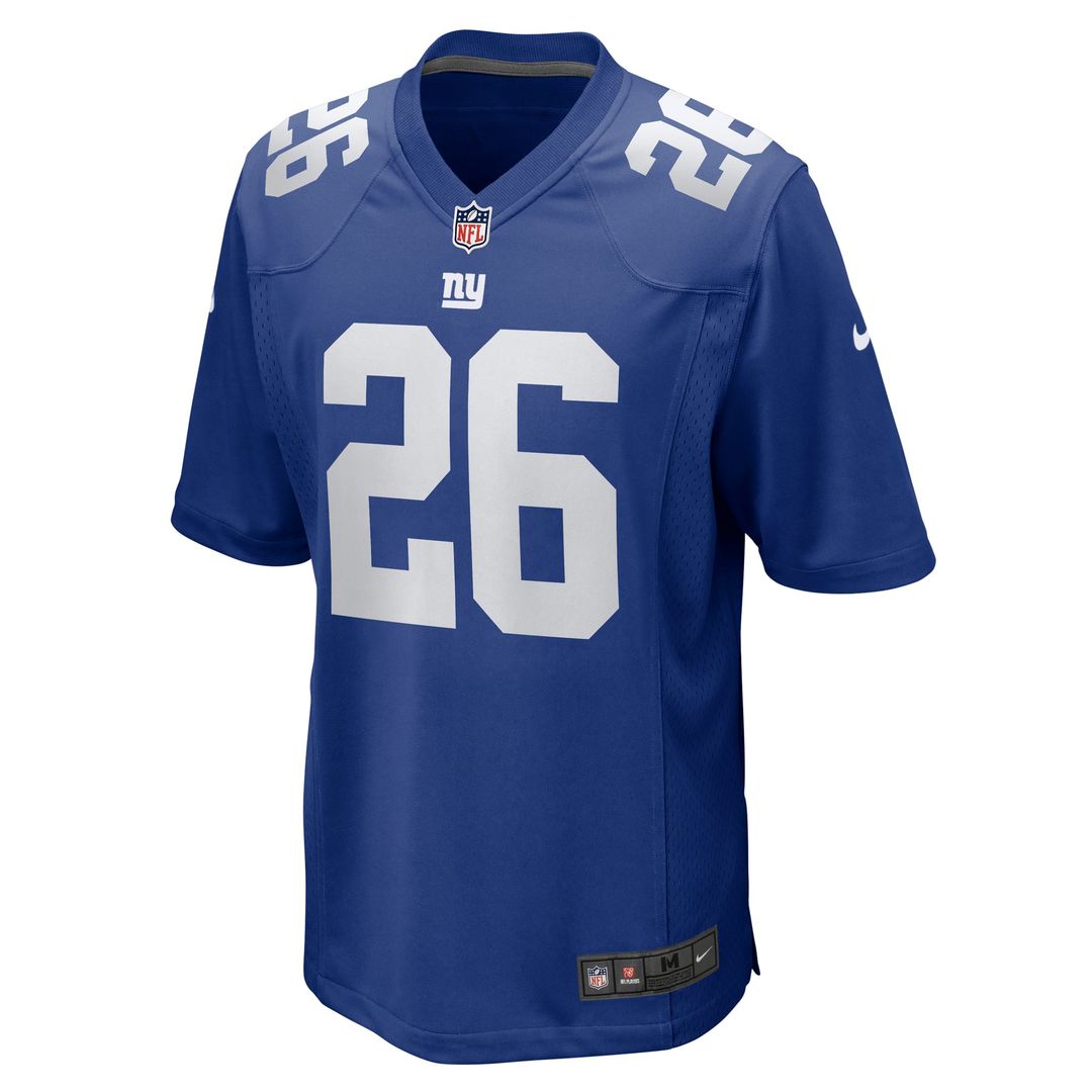 Devin Singletary New York Giants Team Jersey - Royal