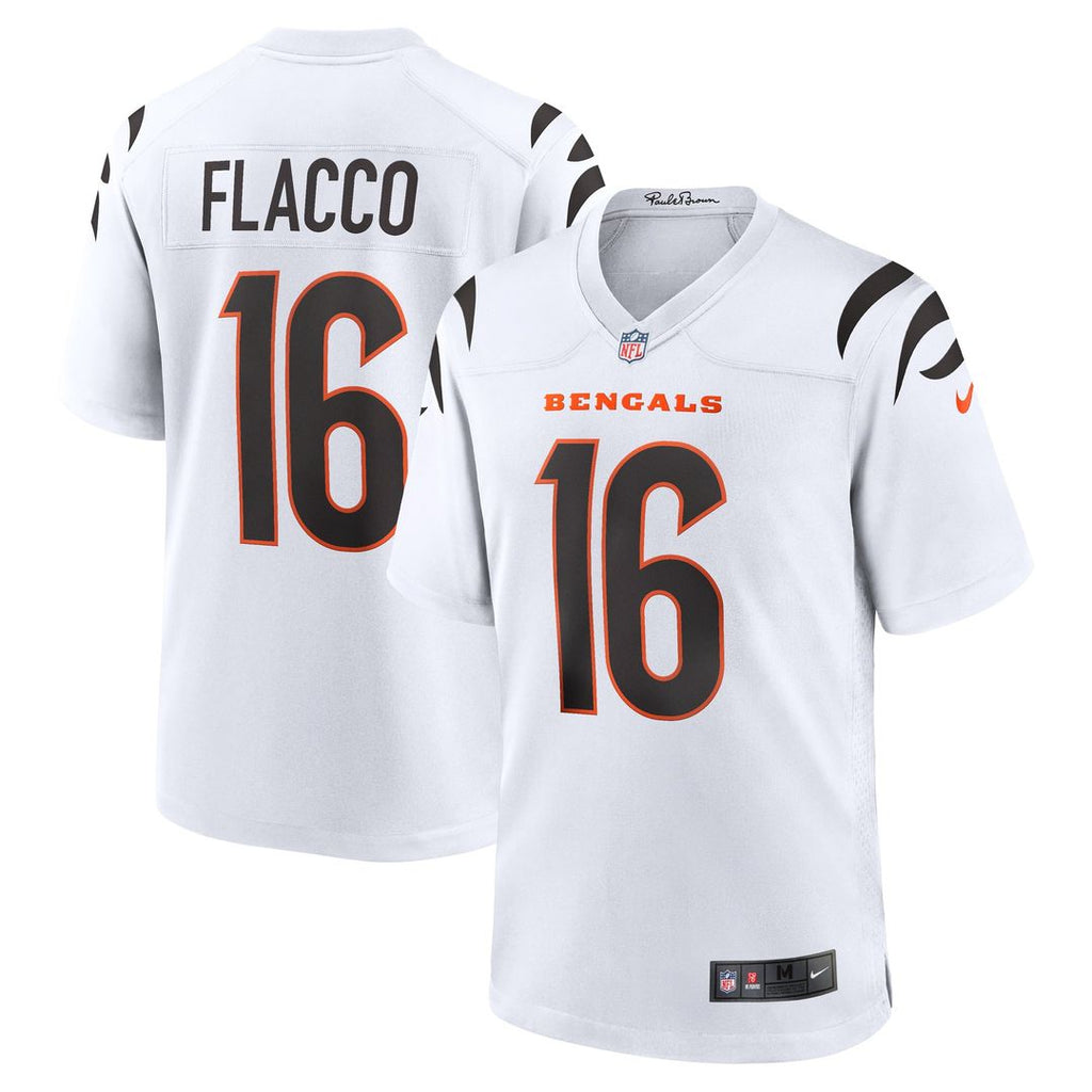 Joe Flacco Cincinnati Bengals Alternate Jersey - Orange