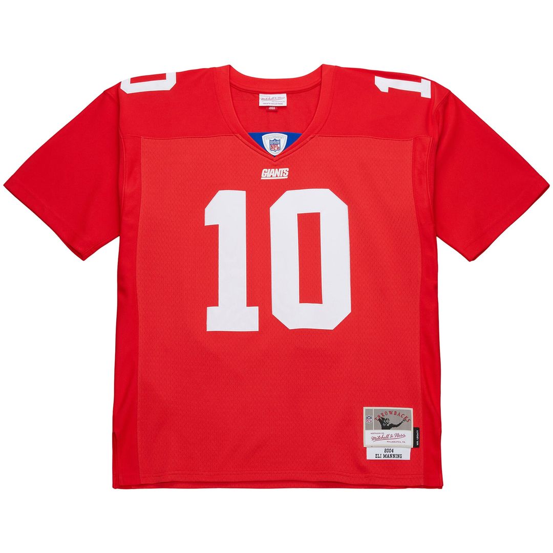 Eli Manning New York Giants 2004 Legacy Jersey - Red