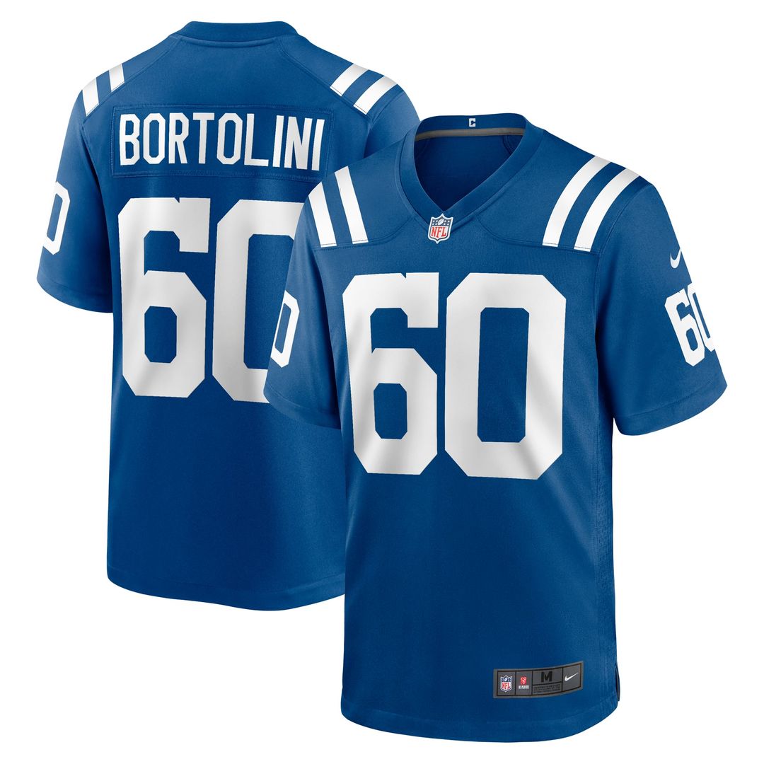 Tanor Bortolini Indianapolis Colts Jersey - Royal