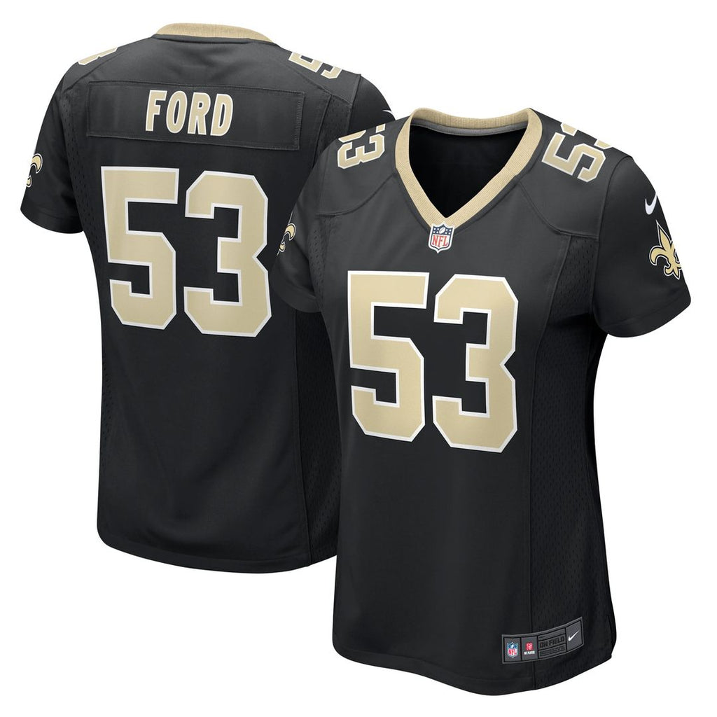 Jaylan Ford New Orleans Saints Women's Jersey - Black