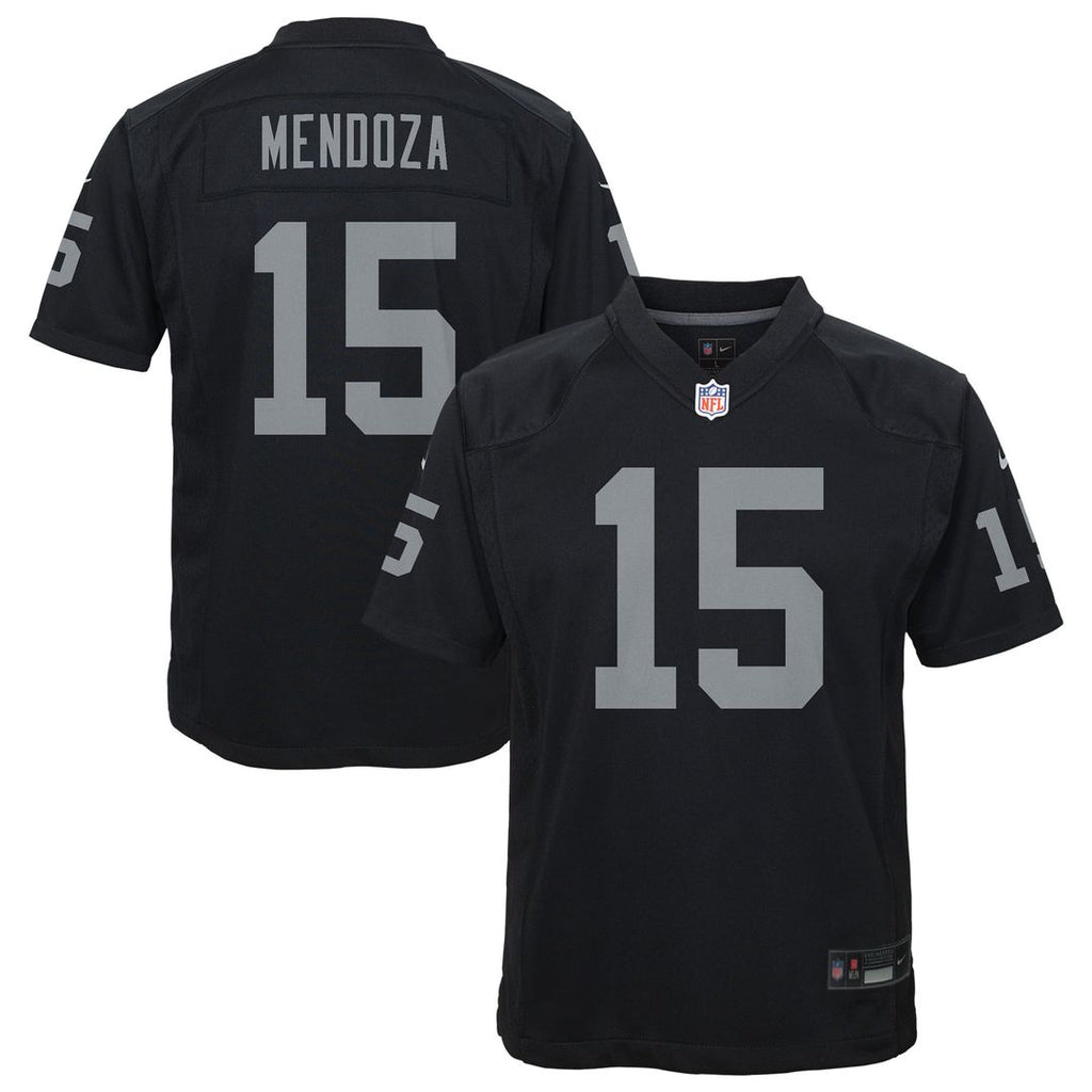 Fernando Mendoza Las Vegas Raiders Youth Team Jersey - Black
