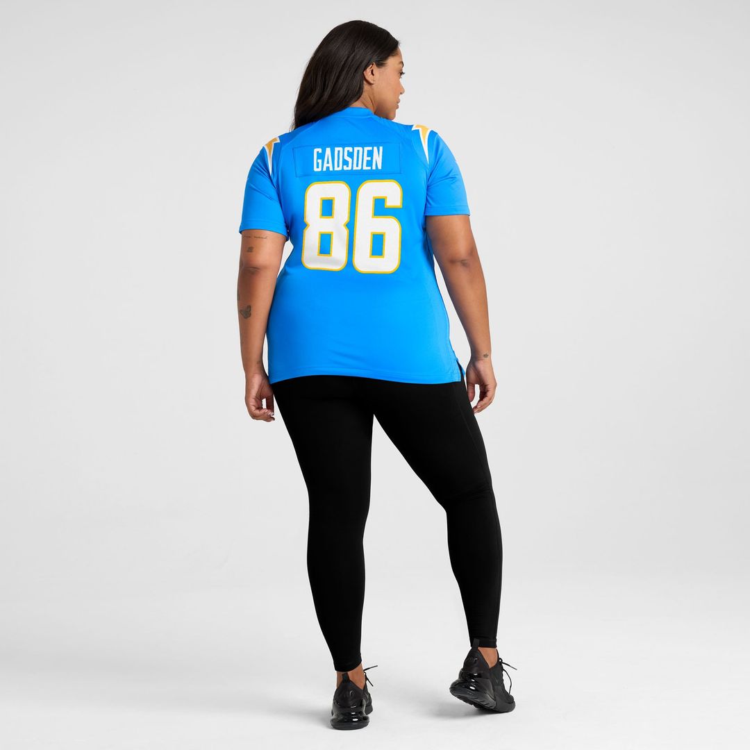 Oronde Gadsden Los Angeles Chargers Women's Team Jersey - Powder Blue