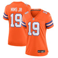 Marvin Mims Jr Denver Broncos Women's Mile High Collection 1977 Throwback Player Jersey - Orange